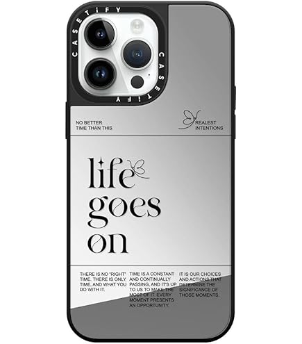 Amazon.com: CASETiFY Mirror iPhone 14 Pro Max Case [Reflective