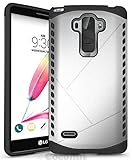 LG G4 Stylus Case, Cocomii® [HEAVY DUTY] Shield Case **NEW** [ULTRA VULCAN ARMOR] Premium Shockproof Cushion Bumper Case [MILITARY DEFENDER] Full-body Rugged Dual Layer Hybrid Cover (Silver) ★★★★★