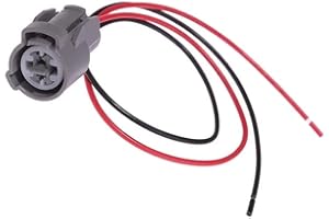 SHIBEIPARTS 12" Coolant Temperature Temp Sensor Plug Wire Pigtail Connector Fit for Honda Civic Integra B D H F Engines VTEC