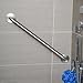 Amazon Basics Bathroom Handicap Safety Grab Bar, 12 Inch Length, 1.25 Inch Diameter, Stainless Steel