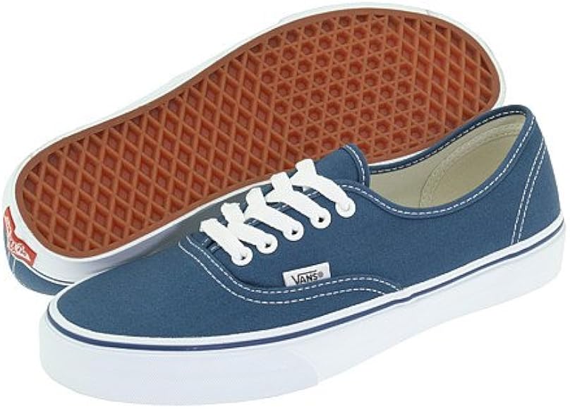 vans authentic navy blue sneakers