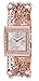 GUESS Women's U0140L3 Pearl Embellished Rose Gold-Tone Bracelet Watch