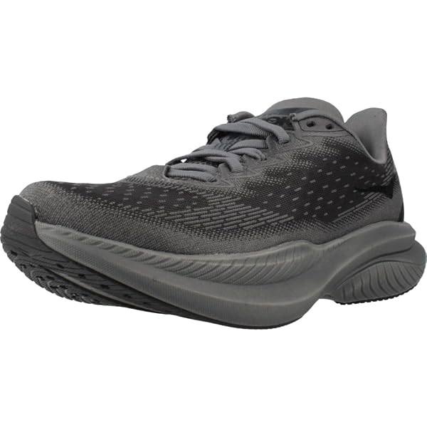 Amazon.com | HOKA ONE ONE Mens Arahi 5 Mesh Black White  display picture 1