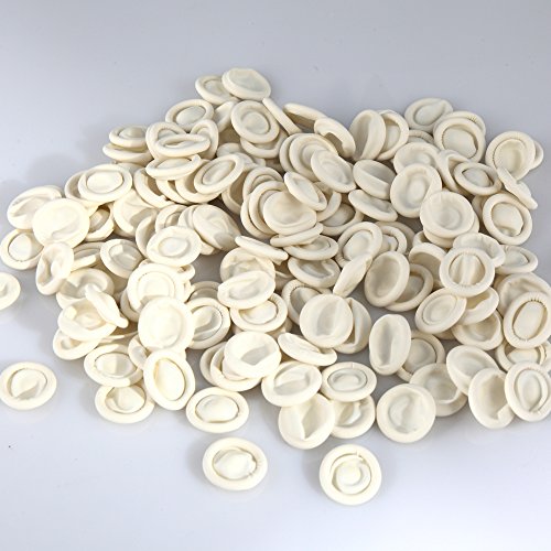 Disposable Natural Latex Finger Cots, Fingertips Protective,Anti-static,Finger Cots,Prevents fingerprints or natural skin oils from contaminating your stuff.