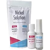 Nickel Solution &ndash; Nickel Alert for Testing &amp; Nickel Guard Protective Coat | Perform 200+ Tests on Any Metal, Nickel Allergy Starter Kit by NoNickel