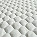 Bamboo Quilted Thicker Waterproof Changing Pad Liners, 6 Count by BlueSnail(White)