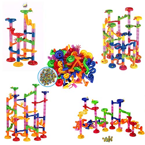 image for Liyic Toys105 Marble Run Toys/ Marble Race Game/Construction Building 