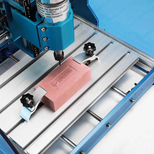 Genmitsu 2PCS TTrack Mini Hold Down Clamp Kit, CNC Router Clamp for Woodworking and