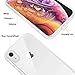 Lontect Compatible iPhone Xr Waterproof Case Slim Thin Clear Full Body Protection Dust/Snow Proof Shockproof Built-in Screen Protector Cover Case for Apple iPhone Xr 6.1 2018, Transparent