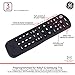 GE Universal Remote Control for Samsung, Vizio, Lg, Sony, Sharp, Roku, Apple TV, TCL, Panasonic, Smart TVs, Streaming Players, Blu-Ray, DVD, 3-Device, Black, 34927