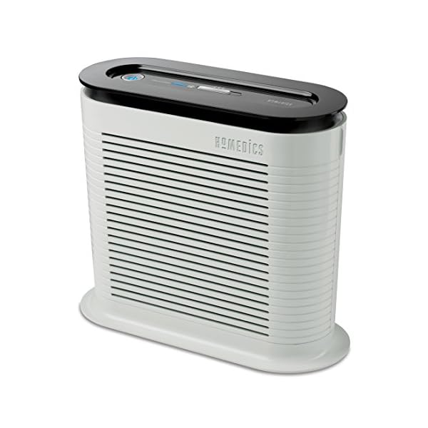 HoMedics HEPA Air Purifier Fan, Keeps Air Fresh, Protects from Allergy Infected Air, Three