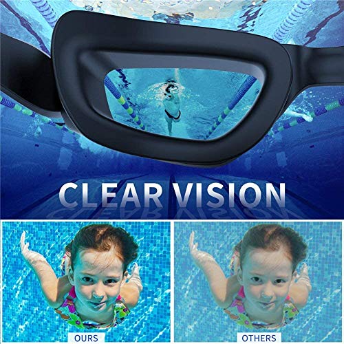 YASEN Professional Swim Goggles for Adults, Uv Protection Swimming Goggles, Anti Fog Swimming Goggles for Men