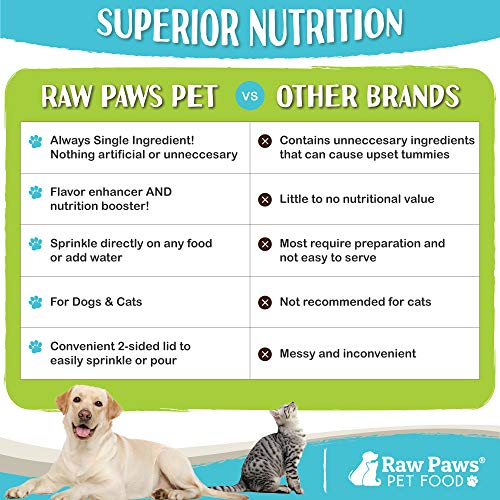Raw Paws Boost Flavor & Nutrition Pet Food Topper, Sweet Potato, 2.7oz