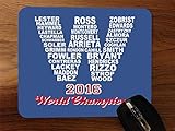2016 Champions Cubs Desktop Office Silicone Mouse Pad by Debbie's Designs