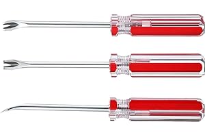 Jinyuanchao Tack Lifter 3 mm U Tip Nail Staple Rivet Tack Puller Staple Remover Screwdriver Tool 3PCS