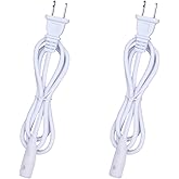 BENLUN 2 Pcs AC 110V LED Light Plug Only for High Voltage 10mm X 6mm 296LEDs/M 98.4FT COB LED Strip Lights