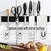 Magnetic Knife Strips,16 Inch Stainless Steel Magnetic Knife Holder,Knife Bar,Knife Rack,Kitchen Utensil Holder,Tool Holder Organizer,Metal Tools Organizer