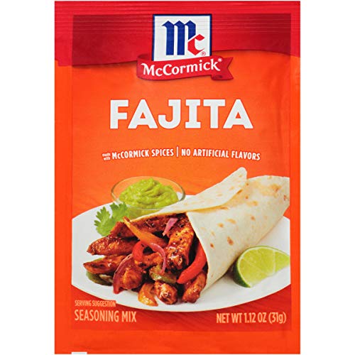 Mccormick fajita seasoning Mix 1.12oz (052100021218)