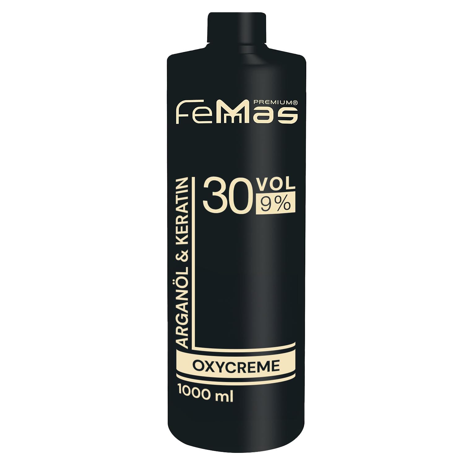 Femmas Oxycreme 1000 ml (9%) Professional Oxidant for Hair Dyeing, Easy Application & Optimal Adhesion, Perfect, Even Colour Generation