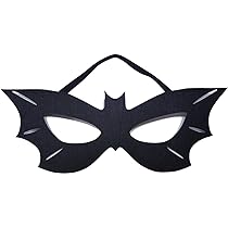 Fairycos Costume De Chauve-souris Pour Enfant Fille - 128 Animaux - Costume De Carnaval - Noir