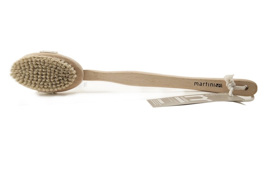 MartiniSPA Massage Natural Massage Brush in Beech Wood and Bristles - 191 g
