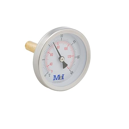Mei 6203221100 – Thermometer für Heizung, Messing, 63 mm