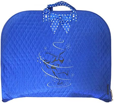 TOP QUALITY Durable Quilted Custom Ice skating Figure Skating Design Garment Bag Luggage Travel or Costume Bag Personalized