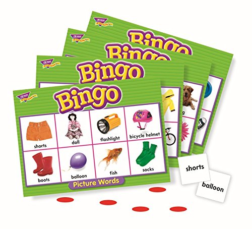 Picture Words Bingo Game