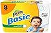 Bounty Basic Paper Towels, Prints, Regular Roll - 8 pk