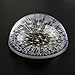 H&D Crystal Glaze Dandelion Dome Paperweight Globe Hemisphere Home Decoration (Dandelion)