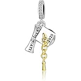YQSLIN Graduate 2023 Graduation Reading Book Bead Charms for Pandora Bracelet Necklace