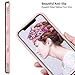 ULAK iPhone Xs Max Case, Sparkly Glitter Bling Slim Shockproof Protective Shiny Girl Women Faux Leather Soft TPU Bumper & Hard PC Phone Cover for Apple iPhone Xs Max 6.5