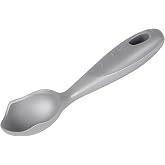 Professional Ice Cream Scoop #2731, Ice Cream Scooper Made of Aluminum with Nonstick Design Easy Release Gelato, Sorbet, Melon, Frozen Yogurt - Dishwasher Safe, Size - 7.5"L x 2"W