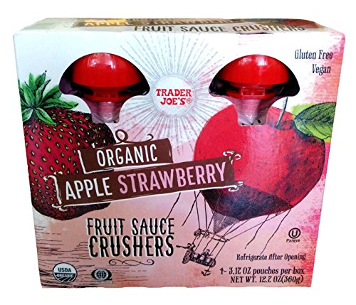 Trader Joe’s Organic Fruit Sauce Crushers - Apple StrawberryUSDA Organic