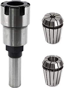 Yakamoz New Design 1/2 Inch Shank Router Collet Extension Chuck Converter Adapter, Extends The Router Bit an Additional 2-1/4