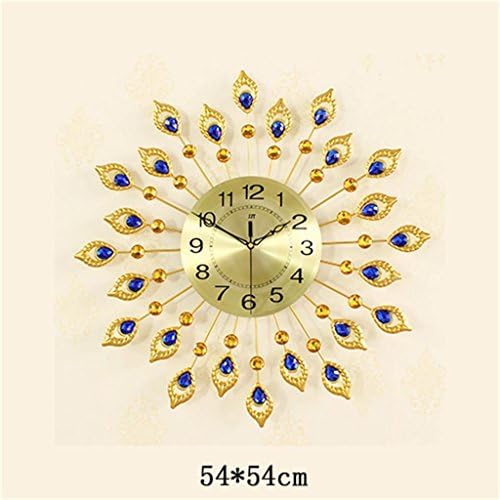 TOYM-Decorative clocks large living room wall clock modern European minimalist creative personality Art clock mute quartz watch