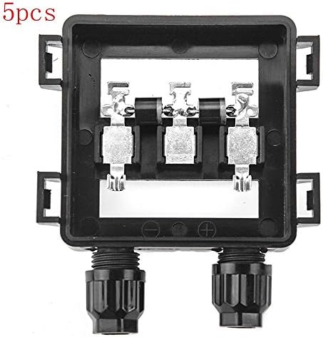 VIKOCELL Solar Junction Box Waterproof IP65 Photovoltaic Connecting Box (Pack of 5)