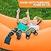 Vitchelo Inflatable Lounger Air Sofa Hammock Portable Lounge for Kids & Adults - Blow Up Couches and Sofas Chairs Best for Indoor & Outdoor Camping Beach Pool Festivals Concert Park Picnic Vacations