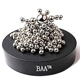 BAA SHOP Magnetic Sculpture Desk Toy for Intelligence Development and Stress Relief (Set of 171 Balls, 1 Magnet Base)