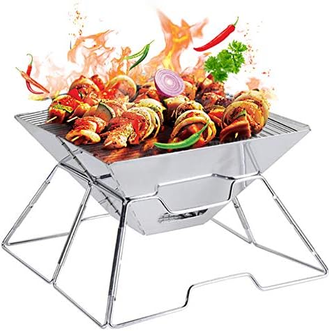 焚き火台 バーベキューコンロ コンパクト アウトドア 焚き火 折りたたみ式 ソロキャンプ ｂｂｑコンロ 収納袋付き ウッドストーブ 特売 持ち運び安い ２ ４人に適合