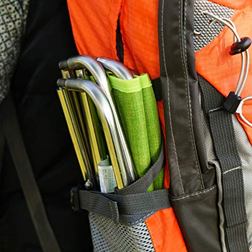 Kinnart Robuster Klappstuhl, Edelstahl-Angelsitz, Klapp-Angelstuhl Im Freien, Ultraleichter, Tragbarer Camping… – Bild 6