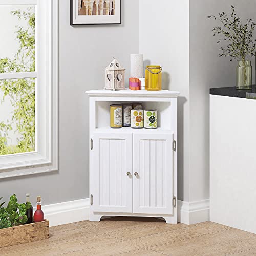 UTEX Bathroom Corner Storage Small Floor Corner with