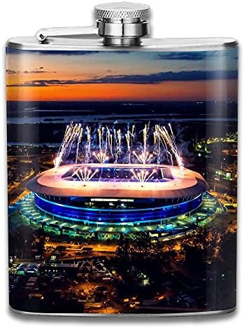 Gremio Porto Alegre Soccer Clubs Stadium Cool Stainless Steel Liquor Flagon Retro Pocket Flask Great Little Gift