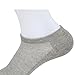 FABNFIT 6 Packs Men's Low Cut Socks/No Show Socks 100% Cotton Ventilated Casual/Running Socks,Perfect For Summer Wear