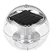 ECBUY Outdoor Solar Waterproof Color Changing LED Floating Lights Ball Pond Path Landscape Lamp ball for Swimming Pool Garden and Party Decor Outdoor Waterproof Pond Path Landscape lights Charges