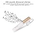 Bluetooth Earbuds, Gaoye Bluetooth Headset with Mic Mini Sports Bluetooth Earbuds Wireless Headphones Running Noise Cancelling Earphones Business Style for iPhone Samsung Tablets (White Gold)
