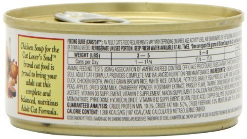 Chicken Soup for the Soul Chicken for Adult Cats 5.5 Ounce Cans, Case of 24