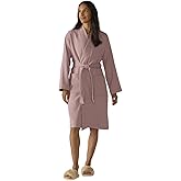 Coyuchi Organic Cotton Robe Unisex | Lightweight Breathable Terry | Soft Absorbent Sustainable Bathrobe