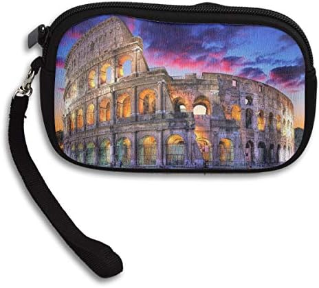 イタリアの夜の風景 小銭入れ 財布 メンズ財布 レディース財布 おしゃれ ジッパー コインケース 大容量 コインケース ファッション小物 B0f252tv 944円