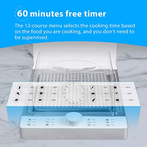 Electric Food Steamer, Foldable Baby Food Steamers for for Cooking